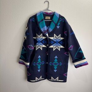 Pendleton Knockabout Vintage Coat Jacket Wool Size Medium